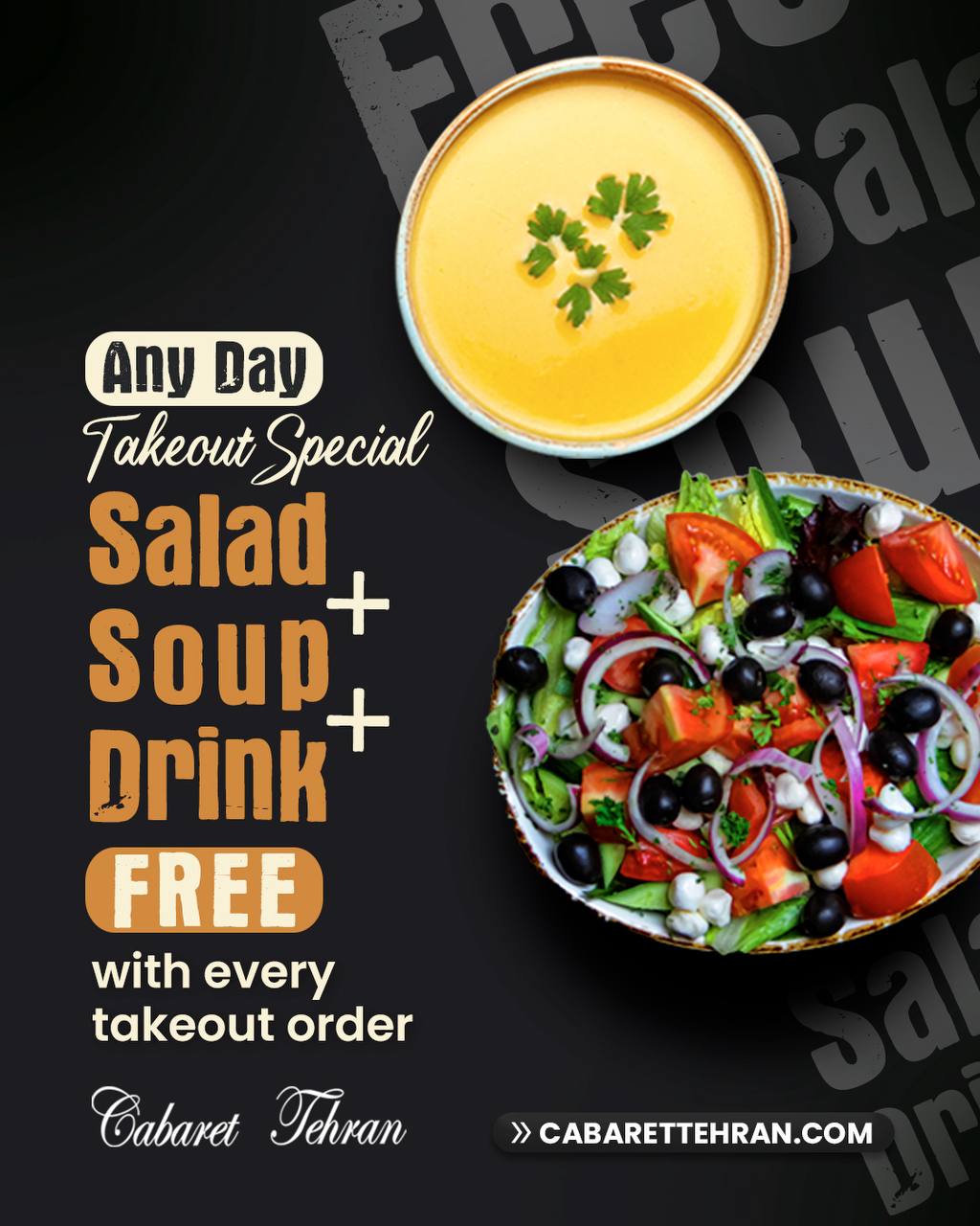 Takeout Special (Any Day)